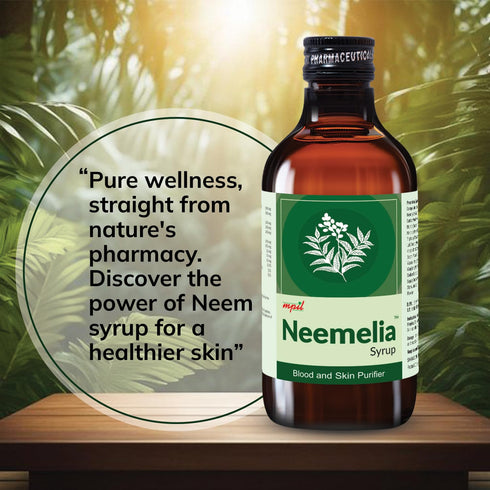 MPIL Neemelia skin care Syrup Pure Herbs for Skin