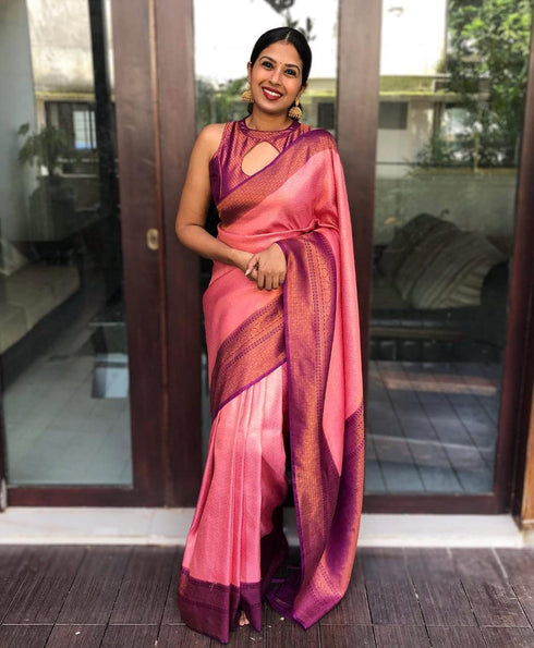 Vasthrlay Kanjivaram Festive Saree