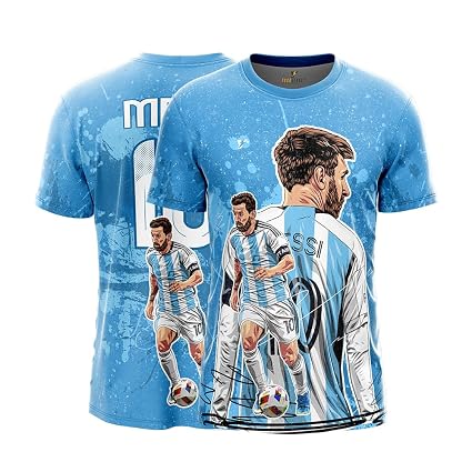 Messi Goat Edition Football Jersey | Customized And Personalized Name And Number | Available In Sizes For Kids| Men| And Women.