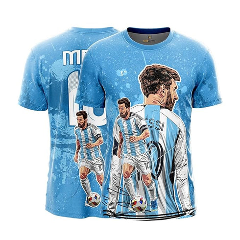 Messi Goat Edition Football Jersey | Customized And Personalized Name And Number | Available In Sizes For Kids| Men| And Women.