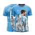 Messi Goat Edition Football Jersey | Customized And Personalized Name And Number | Available In Sizes For Kids| Men| And Women.