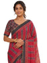 Vasthrlay Printed Lemon Yellow1 Yellow Saree
