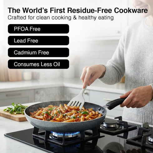 Prestige Non-Stick 3 Pc Cookware Set with Stainless Steel Lid