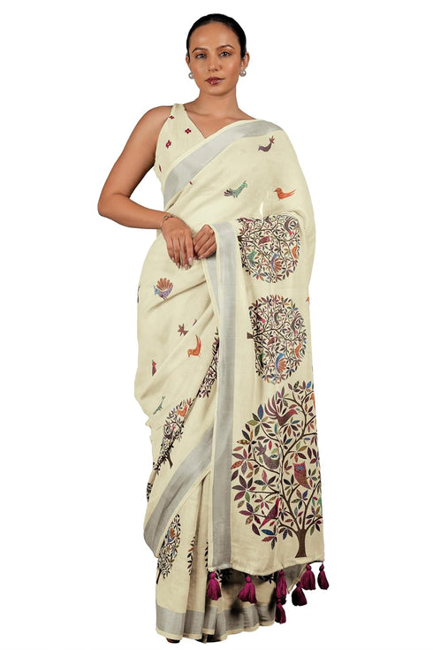 Vasthrlay Fashion Madhubani Printed Readymade Ethnic Wear