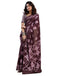Vasthrlay Womens Printed Unstitched Dark Green Saree