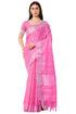 Vasthrlay Green Unstitched Saree