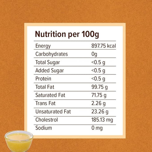Conscious Food A2 Desi Cow Ghee