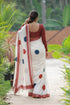 Vasthrlay Off White Border Multicolour Lightweight
