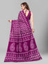 Vasthrlay Cotton Printed Mulmul Saree