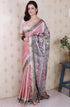 Vasthrlay Printed Unstitched Lavender Ethnic Wear