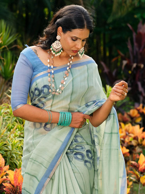 Vasthrlay Yellow Unstitched Sr Ethnic Wear