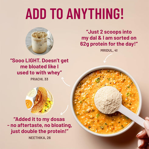 Mille Yeast Protein | Made with Fermented Yeast Protein Powder