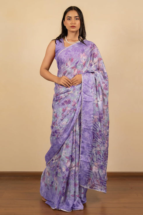 Vasthrlay Fashion Chiffon Printed Ethnic Wear