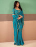 Vasthrlay Georgette Embroidery Red Saree