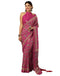 Vasthrlay Georgette Bandhani Unstitched Dark Green Saree