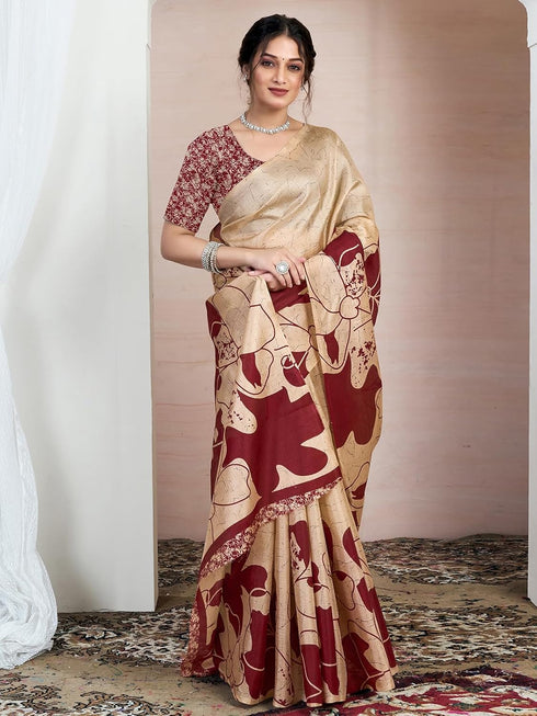 Vasthrlay Bhagalpuri Printed Unstitched 4160s232n Black3