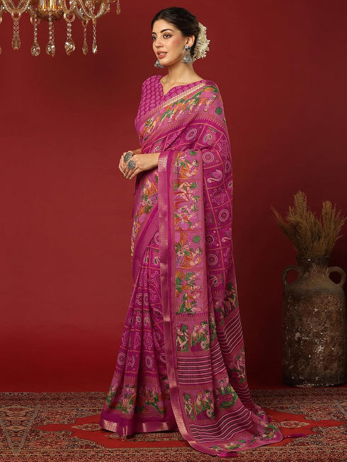 Vasthrlay Georgette Bandhani Unstitched 4322s217n Dark