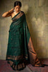 Vasthrlay Kanjivaram Cotton Lavender Ethnic Wear