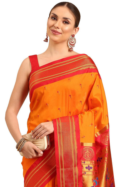 Vasthrlay Paithani Bottle Saree