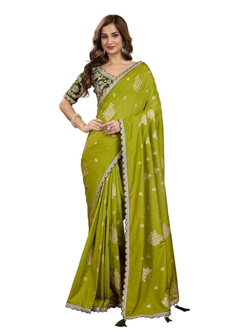 Vasthrlay Jacquard Embroidery Unstitched Purple Ethnic Wear