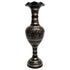 20 Inch Brass Floor Vase with Meenakari Work