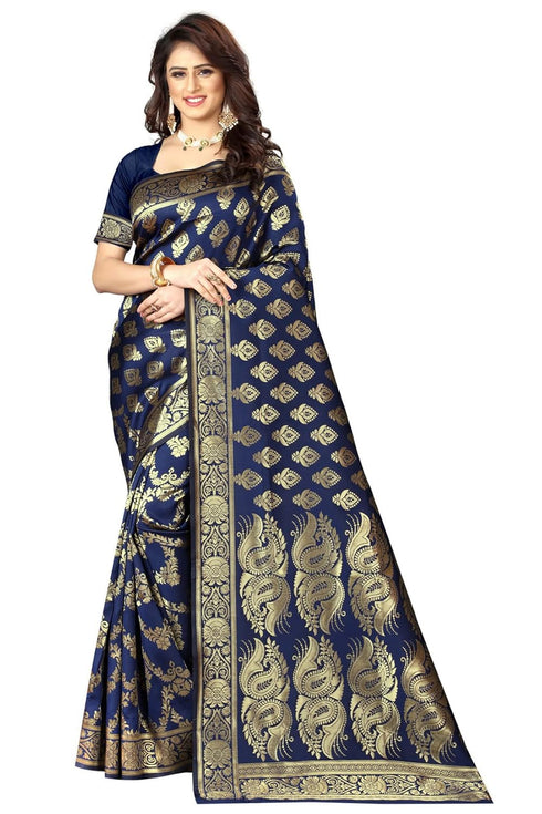 Vasthrlay Women's Kanchipuram Saree