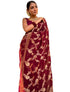 Vasthrlay Organza Designer Unstitched Saree