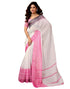 Vasthrlay Womens Cotton Printed Pink Saree