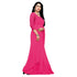 Vasthrlay Textile Georgette Unstitched Pink Free Ethnic Wear