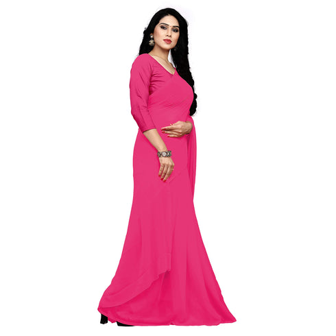 Vasthrlay Georgette Unstitched Saree