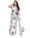 Vasthrlay Womens Printed Unstitched Light Green Saree