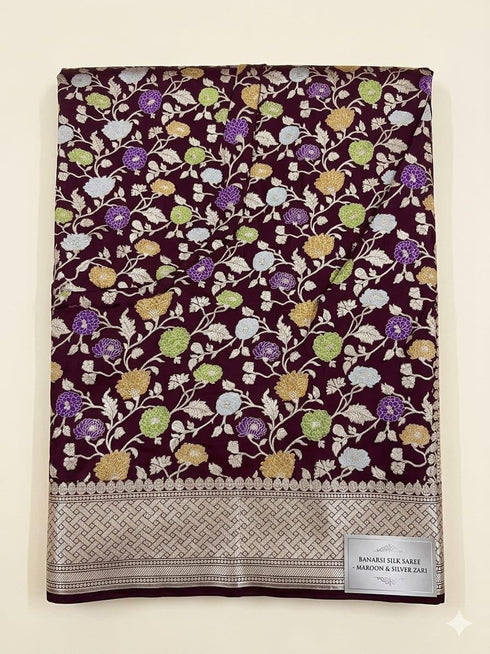 Vasthrlay Meenakari Banarasi Multicolour