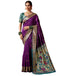 Vasthrlay Womens Paithani Unstitched Pink Saree