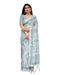 Vasthrlay Floral Prints Tasseled Saree
