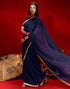 Vasthrlay Womens Unstitched Blouse Red Saree