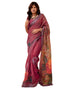 Vasthrlay Womens Printed Minute Green Saree