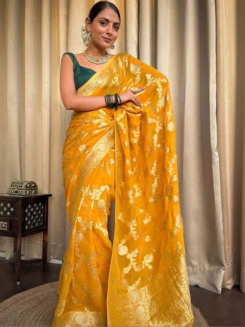 Vasthrlay Banarasi Traditional Saree