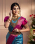 Vasthrlay Kanjivaram Banarasi Paithani Unstitched Ethnic Wear