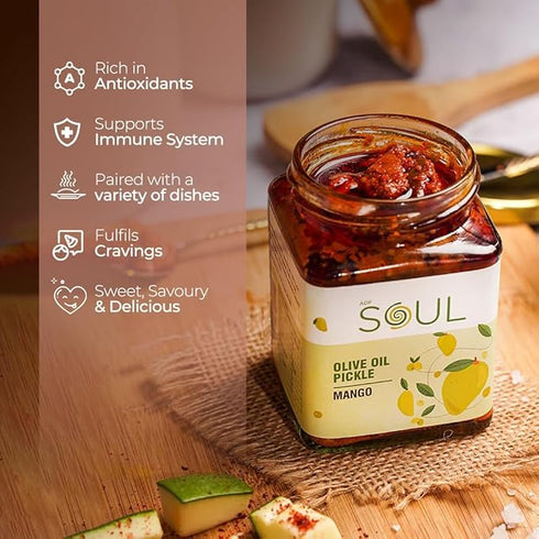 ADF Soul Zesty and Tangy Combo Mixed Pickle and Date | Tamarind Chutney