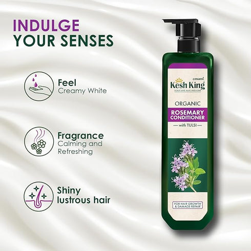 Kesh King Organic Rosemary Conditioner with Tulsi