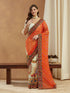 Vasthrlay Designer Embroidered Georgette Saree
