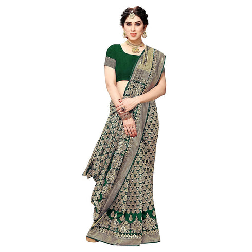 Vasthrlay Banarasi Kanjivaram Material Ethnic Wear