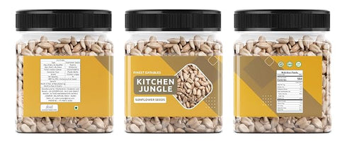 Kitchen Jungle Premium Raw Sunflower Seed Kernels