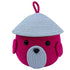 Multi-Purpose Cute Jute Basket with Lid Storage Baskets