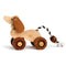 Wooden Dog Pull-Along Toy for Toddlers