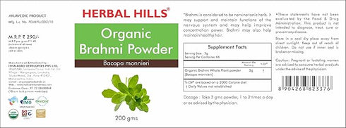 Herbal Hills Ayurveda Brahmi Powder