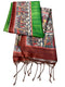 Vasthrlay Tussar Ghicha Traditional Kalamkari Madhubani
