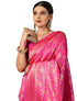 Vasthrlay Maroon Traditional Unstitched Saree