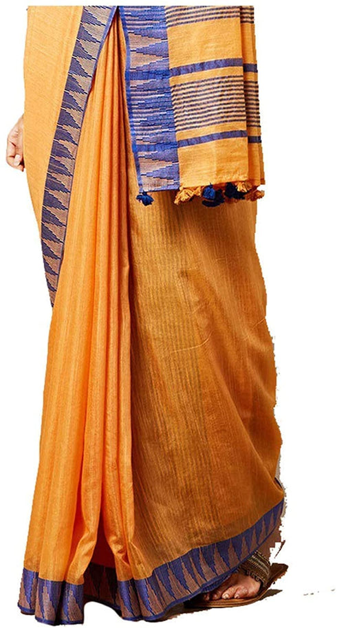 Vasthrlay Handloom Bhagalpuri Tample Border