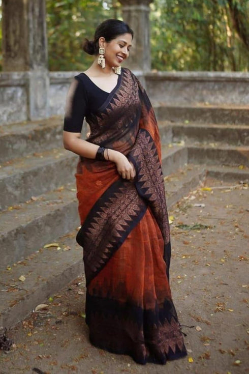 Vasthrlay Kanjivaram Cotton Blouse Ethnic Wear